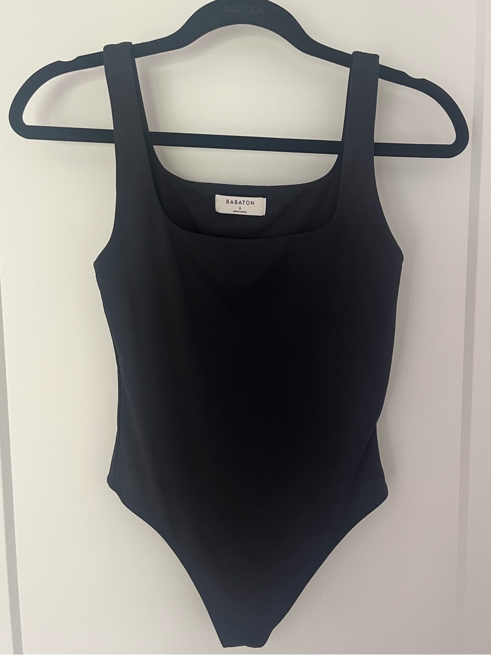 Babaton Black Contour Tank Bodysuit